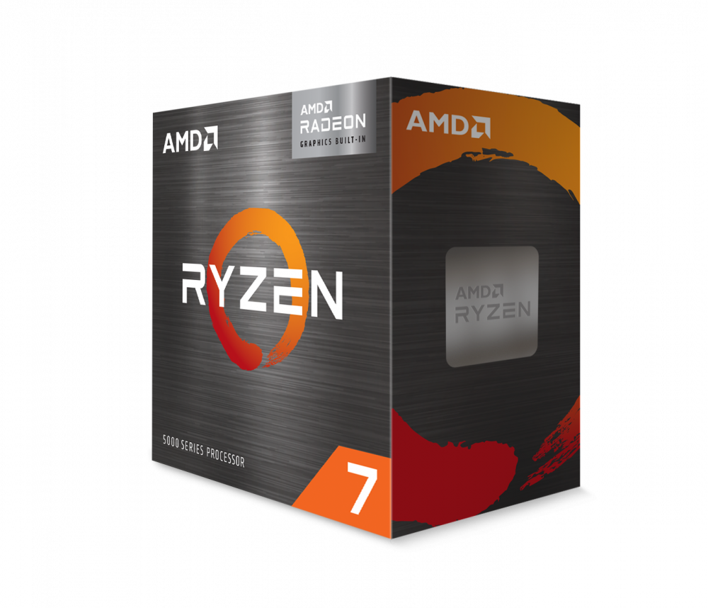 AMD - Procesador AMD Ryzen 7 5700G 3.8GHz 16MB 65W S AM4 Octa Core con Gráficos con Disipador 100-100000263BOX