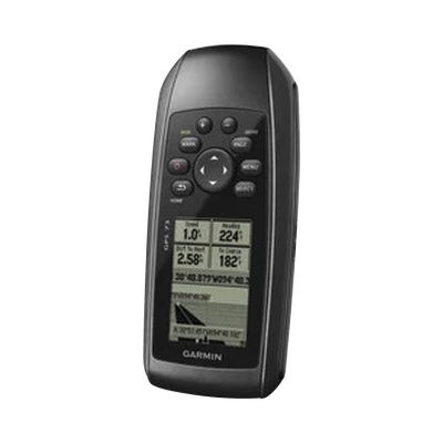 GARMIN - GPSMAP 73 Portátil / Pantalla LCD 4 Niveles de Gris / Resolución 128 x 160 Píxeles / Autonomía +18 Horas / Resistencia al Agua IPX7 / Receptor de Alta Sensibilidad / 1000 Waypoints / 100 Tracks / Flotante / Calendario de Caza y