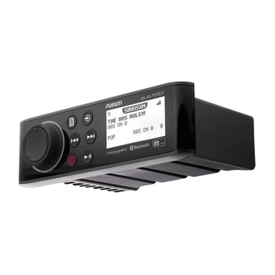 GARMIN - Sistema de Audio Marino MS-RA70 / Pantalla LCD Monocroma 2.6" / Tecnología Multi-Zone™️ 2 Zonas / Potencia Pico 200 W / Bluetooth® y ANT® / Compatible con SiriusXM y DAB+ / IPX7 / USB para Actualizaciones