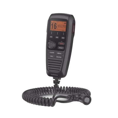 GARMIN - Micrófono de mano para radios Garmin con conector de 12 pines