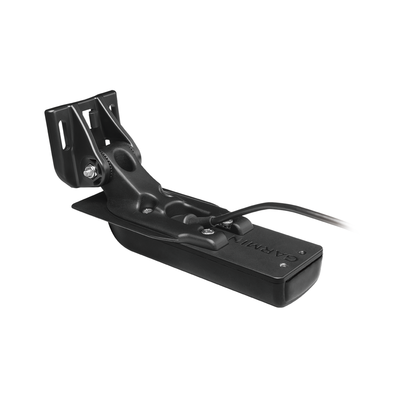 GARMIN - Transductor de Sonar GT20-TM/ Frecuencia Traditional 77/200 kHz y ClearVü CHIRP 455/800 kHz / Potencia 500 W / Profundidad Máxima 1,900 ft / Longitud de Cable 20 ft / 8-Pin / Ángulo de Montaje 0°-70°