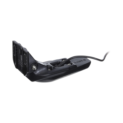 GARMIN - Transductor de Sonar GT20-TM/ Frecuencia Traditional 77/200 kHz y ClearVü CHIRP 455/800 kHz / Potencia 500 W / Profundidad Máxima 1,900 ft / Longitud de Cable 20 ft / 8-Pin / Ángulo de Montaje 0°-70°