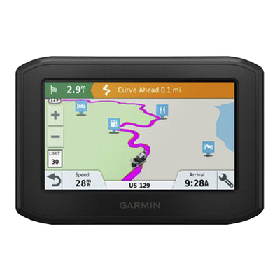 GARMIN - Navegador para Motocicleta Zūmo / Pantalla 4.3" Resistente / Ruteo Aventurero / Alertas para Motociclistas / Control de Música / Llamadas Manos Libres / Tráfico y Clima en Tiempo Real / Notificaciones Inteligentes / Compatible con Trip
