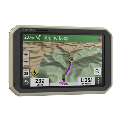 GARMIN - Navegador Overlander, pantalla táctil de 7 pulgadas bajo Estándar Militar 810