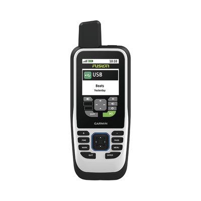 GARMIN - GPS portátil GPSMAP 86s con mapa base precargado, incluye batería interna recargable.