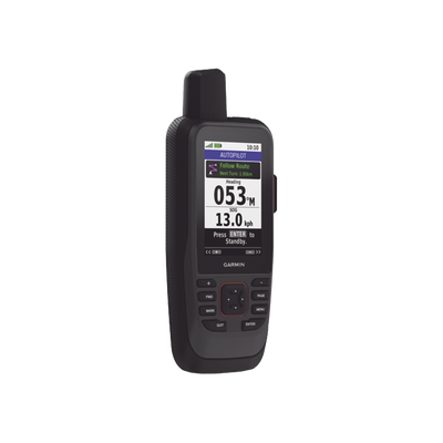 GARMIN - GPS Portátil GPSMAP® 86sci / Pantalla Transflectiva 3" / Resolución 240x400 píxeles / Batería Recargable hasta 35 Horas / Memoria 16 GB / Brújula de Tres Ejes / Compatible con Garmin Connect™ / IPX7 / MIL-