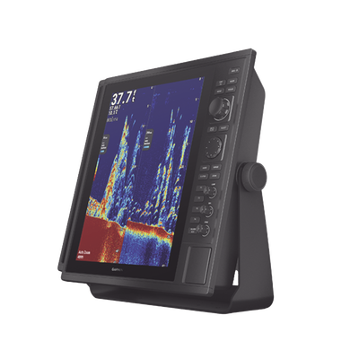 GARMIN - Pantalla Náutica GPSMAP 15" / Resolución XGA 1024x768 / Dual-Frequency Sonar 50/200 kHz / CHIRP Sonar Built-in / ClearVü y SideVü / Compatible con NMEA 2000 y 0183 / 2 Ranuras SD / IP26/IP27