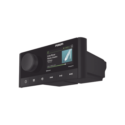 GARMIN - Estéreo marino Fusion serie RA210, con pantalla a color de 2.7" conexión AM/FM, Bluetooth, USB, iPhone