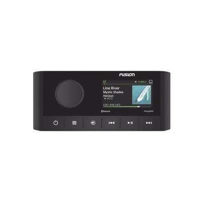 GARMIN - Estéreo marino Fusion serie RA210, con pantalla a color de 2.7" conexión AM/FM, Bluetooth, USB, iPhone
