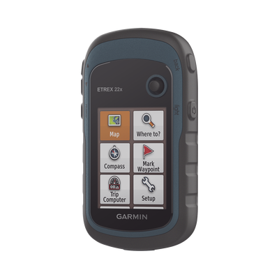 GARMIN - GPS Portátil eTrex 22 para Actividades al Aire Libre / Pantalla TFT Transflectiva de 2.2 Pulgadas / Resolución 240 x 320 Píxeles / 8 GB de Memoria / Mapas Preinstalados de Europa / Resistencia al Agua IPX7 / Compatible con microSD / B
