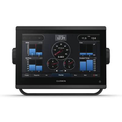 GARMIN - GPSMAP® 923xsv ecosonda de 9" SIDEVÜ, CLEARVÜ y CHIRP tradicional. no incluye transductor.