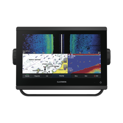 GARMIN - GPSMAP® 923xsv ecosonda de 9" SIDEVÜ, CLEARVÜ y CHIRP tradicional. no incluye transductor.