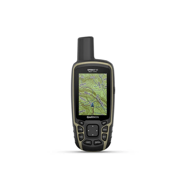 GARMIN - GPS portátil GPSMAP 65 con pantalla a color, almacenamiento interno de hasta 5,000 puntos, memoria interna de 16 GB, resistente al agua IPX7.