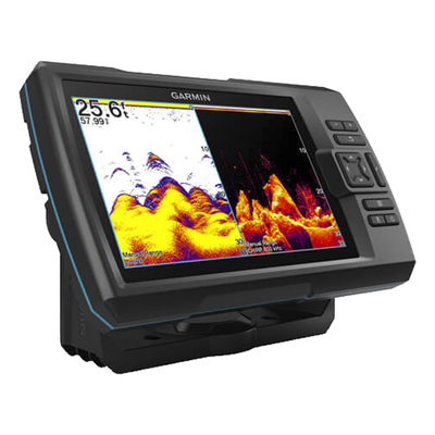 GARMIN - STRIKER Vivid 7cv / Pantalla WVGA a Color 7" / Resolución 800x480 / GPS Integrado / Sonda Tradicional y ClearVü / Frecuencias 50-800 kHz / Potencia 500 W / IPX7 / Quickdraw Contours / Conectividad Wi-Fi