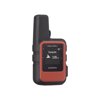 GARMIN - GPS portátil inReach® Mini 2 / Pantalla Monocroma Transflectiva 23 x 23 mm / Resolución 176 x 176 píxeles / Batería de Iones de Litio / Autonomía Hasta 14 Días / Resistencia al Agua IPX7 / Sensores GPS, Galile