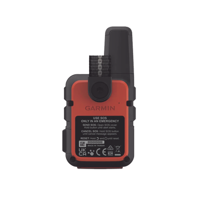 GARMIN - GPS portátil inReach® Mini 2 / Pantalla Monocroma Transflectiva 23 x 23 mm / Resolución 176 x 176 píxeles / Batería de Iones de Litio / Autonomía Hasta 14 Días / Resistencia al Agua IPX7 / Sensores GPS, Galile
