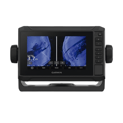 GARMIN - ECHOMAP UHD2 62sv con mapa base precargado, sonda SIDEVÜ, CLEARVÜ Y CHIRP tradicional, puerto de conexión a NMEA 2000. Incluye transductor GT54UHD-TM,