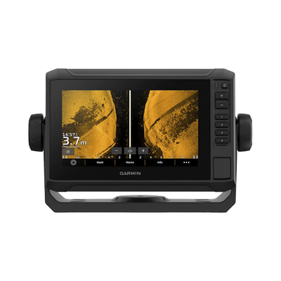 GARMIN - Plotter de Navegación ECHOMAP™ UHD2 de 7" / Pantalla Táctil WVGA 7" / GPS Multibanda y Multiconstelación / Compatible con AIS y DSC / Sonda CHIRP Integrada / ClearVü y SideVü / Resistencia al Agua IPX7 / Cone