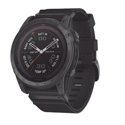 GARMIN - Reloj Garmin tactix® 7 – Pro Edition color negro en bisel de titanio,  multideporte con GPS ofrece funciones tácticas especializadas, así como mapas, música, funciones de entreno avanzadas.