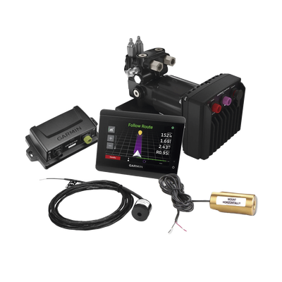 GARMIN - Corepack de Reactor™ 40 hidráulico con SmartPump v2 / Carcasa de Plástico IPX7 / Rango de Temperatura -15°C a 55°C / Alimentación 9-16 V / Longitud de Cable 3 m / Compatible con Cilindros de Dirección 65.5-393.3 c