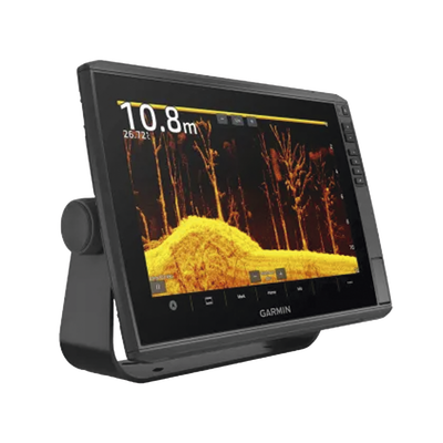 GARMIN - Pantalla ECHOMAP Ultra 2 de 122sv de 12" sin transductor, incluye sondas de exploración SIDEVÜ, CLEARVÜ Y CHIRP tradicional