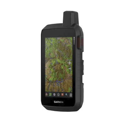 GARMIN - Navegador GPS Outdoor / Pantalla Táctil WVGA 5″ / Resolución 480 x 800 píxeles / Batería de Ion-Litio hasta 24 Horas / Resistencia IPX7 / MIL-STD-810 / Cámara 8 MP / Brújula de Tres Ejes / Compatible con Gar