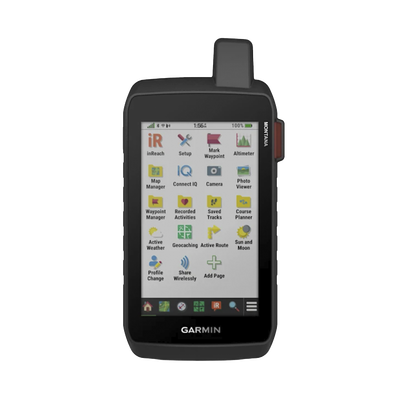 GARMIN - Navegador GPS Outdoor / Pantalla Táctil WVGA 5″ / Resolución 480 x 800 píxeles / Batería de Ion-Litio hasta 24 Horas / Resistencia IPX7 / MIL-STD-810 / Cámara 8 MP / Brújula de Tres Ejes / Compatible con Gar