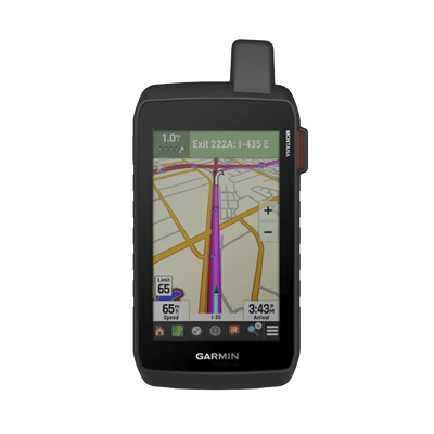 GARMIN - Navegador GPS Outdoor / Pantalla Táctil WVGA 5″ / Resolución 480 x 800 píxeles / Batería de Ion-Litio hasta 24 Horas / Resistencia IPX7 / MIL-STD-810 / Cámara 8 MP / Brújula de Tres Ejes / Compatible con Gar
