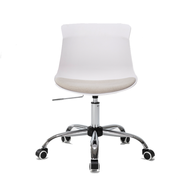 Silla Operativa Eames Acolchonada Blanco