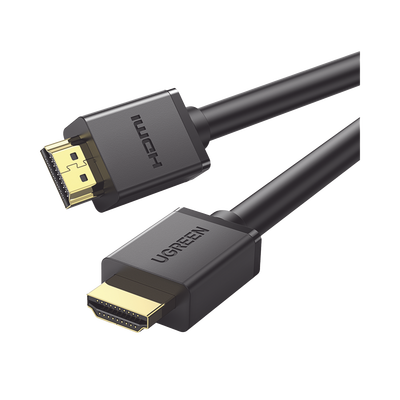 UGREEN - Cable HDMI 2.0 4K@60Hz | 2 Metros (6.56 Pies) | HDR | 3D | HEC (Canal Ethernet HDMI) | ARC (Canal de Retorno de Audio | Color Profundo de 48 Bits | Audio de 32 Canales | HDCP | Dolby True HD 7.1 | 18 Gbps | Múltiple Blindaje | Calidad Premium.
