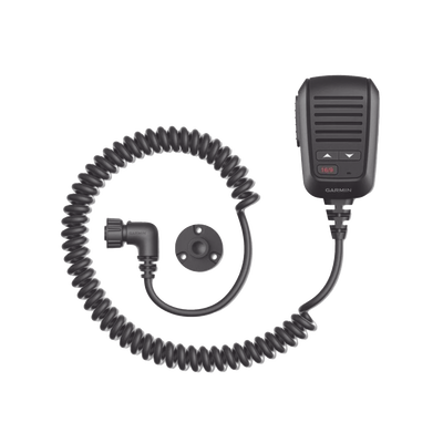 GARMIN - Micrófono de mano para radios Garmin con conector de 12 pines
