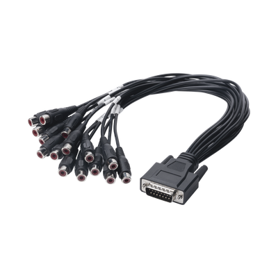 HIKVISION - Adaptador de 15 Entradas de Audio para DVR´s epcom y HIKVISION