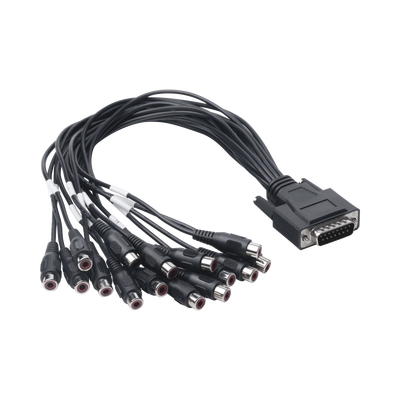 HIKVISION - Adaptador de 15 Entradas de Audio para DVR´s epcom y HIKVISION