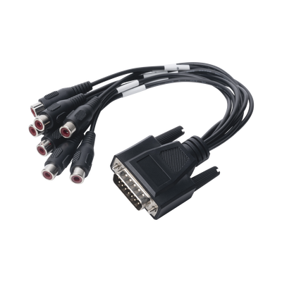 HIKVISION - Adaptador de 7 entradas de Audio para DVR´s epcom y HIKVISION