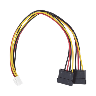 HIKVISION - Cable Doble de Corriente SATA / Compatible con DVR's epcom / HIKVISION / 25 cms de Longitud