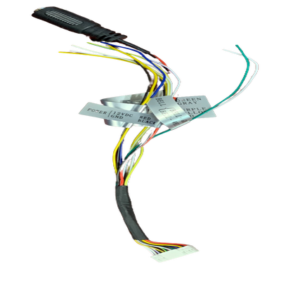 HIKVISION - Cable siames de dispositivo facial ,cable de alimentacion ,cable de datos de alarma y comunicacion compatible con  DSK1T321MFWX