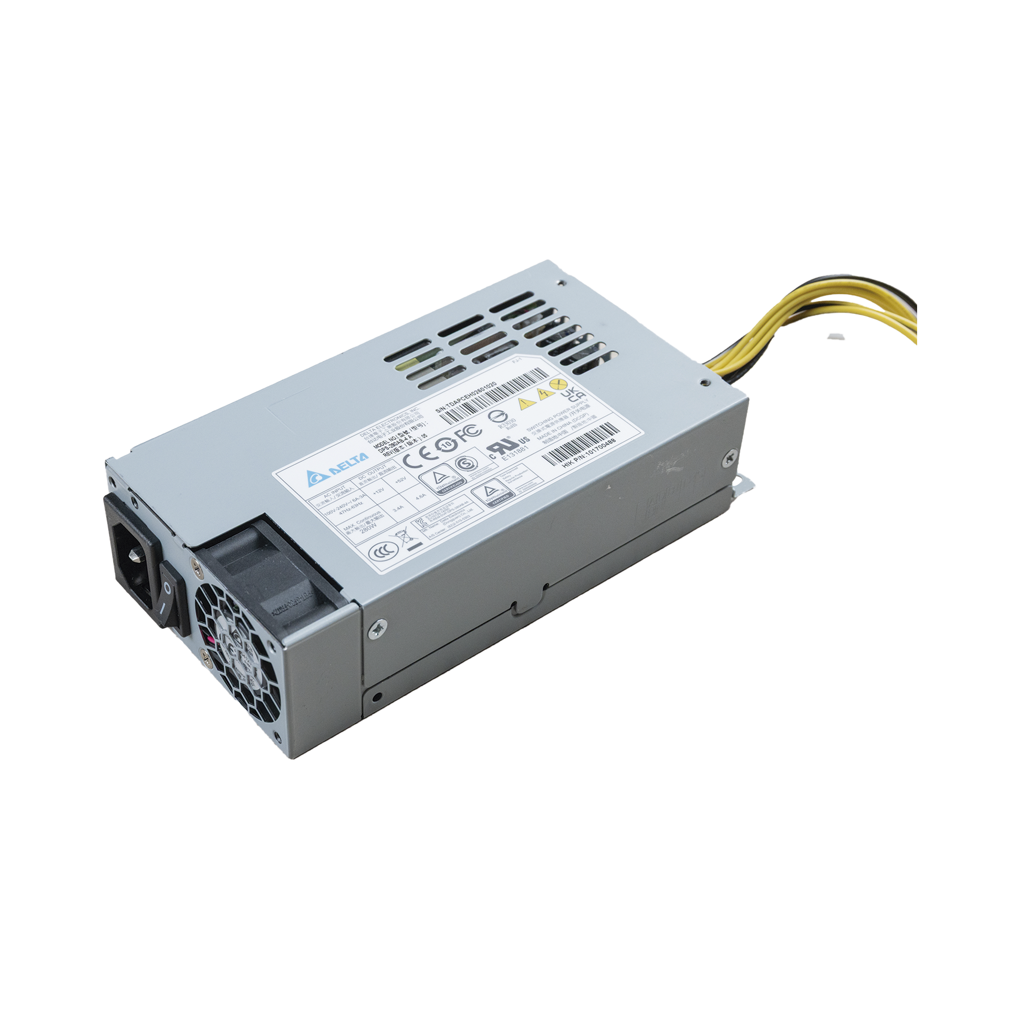 HIKVISION - Fuente de Poder Conmutada / Compatible con DS-7616NI-E2/16P y DS-7616NI-K2/16P