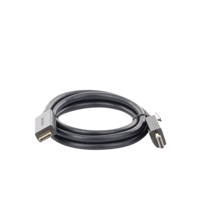 UGREEN - Cable DP Macho a HDMI Macho / Longitud 1.50 Metros (4.92 Pies) / Soporta 4K@30Hz / Soporta 3D / Cobre EstaÑado 28AWG / Blindaje Interno MÚltiple / TransmisiÓn Unidireccional / BotÓn de LiberaciÓn / Chip de Última GeneraciÓn