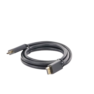 UGREEN - Cable DP Macho a HDMI Macho / Longitud 1.50 Metros (4.92 Pies) / Soporta 4K@30Hz / Soporta 3D / Cobre EstaÑado 28AWG / Blindaje Interno MÚltiple / TransmisiÓn Unidireccional / BotÓn de LiberaciÓn / Chip de Última GeneraciÓn