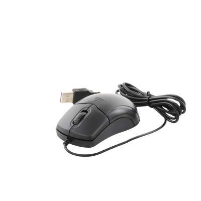 HIKVISION - Mouse Original USB para DVR / NVR / Compatible con Todas las Marcas del Mercado / HANWHA / HIKVISION / epcom / IDIS / HiLook