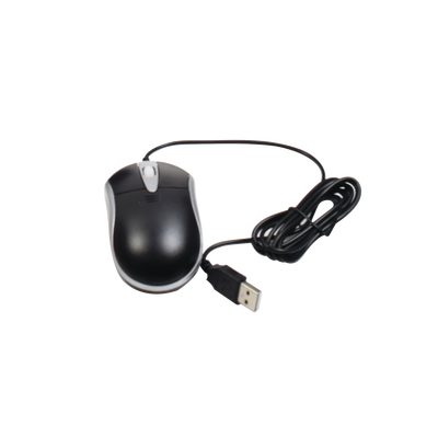 HIKVISION - Mouse Original USB para DVR / NVR / Compatible con Todas las Marcas del Mercado / HANWHA / HIKVISION / epcom / IDIS / HiLook