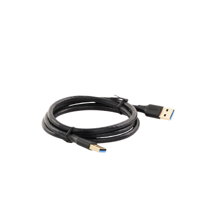 UGREEN - Cable USB-A 3.0 a  USB-A 3.0 / 1 Metro / Macho a Macho / Conector Niquelado / Núcleo de Cobre Estañado / Blindaje Múltiple / Velocidad 5Gbps / No Requiere Controlador / Compatible con USB2.0 Y USB 1.1