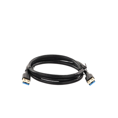 UGREEN - Cable USB-A 3.0 a  USB-A 3.0 / 1 Metro / Macho a Macho / Conector Niquelado / Núcleo de Cobre Estañado / Blindaje Múltiple / Velocidad 5Gbps / No Requiere Controlador / Compatible con USB2.0 Y USB 1.1
