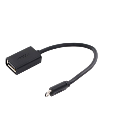 UGREEN - Adaptador OTG Micro USB Macho a USB 2.0 A Hembra
