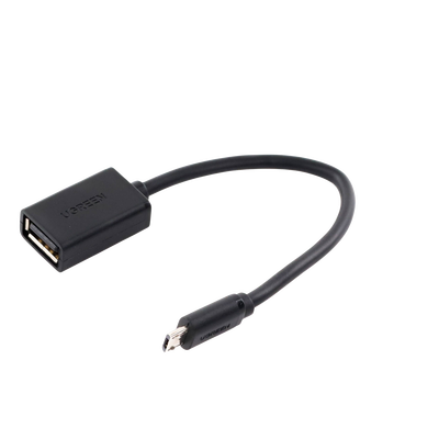 UGREEN - Adaptador OTG Micro USB Macho a USB 2.0 A Hembra