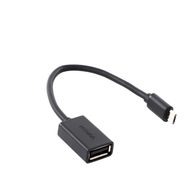 UGREEN - Adaptador OTG Micro USB Macho a USB 2.0 A Hembra