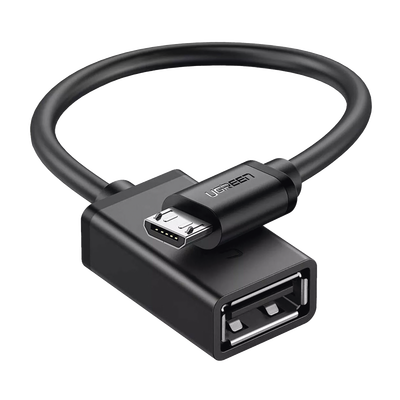 UGREEN - Adaptador OTG Micro USB Macho a USB 2.0 A Hembra