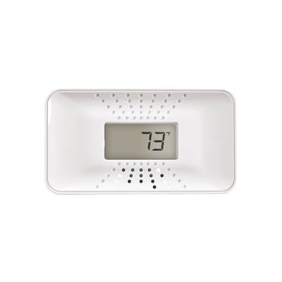 FIRST ALERT - Alarma de monóxido de carbono (CO) con batería de 10 años y display digital de temperatura