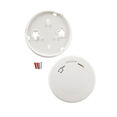 FIRST ALERT - Detector Combo de Humo/CO, Autónomo, Batería Sellada de Litio de 10 años, No Requiere Panel, Diseño Ultra Delgado, No Requiere Cableado