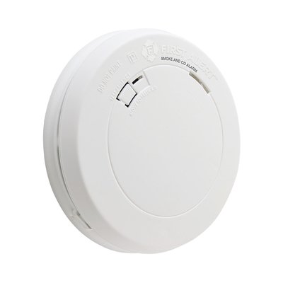 FIRST ALERT - Detector Combo de Humo/CO, Autónomo, Batería Sellada de Litio de 10 años, No Requiere Panel, Diseño Ultra Delgado, No Requiere Cableado